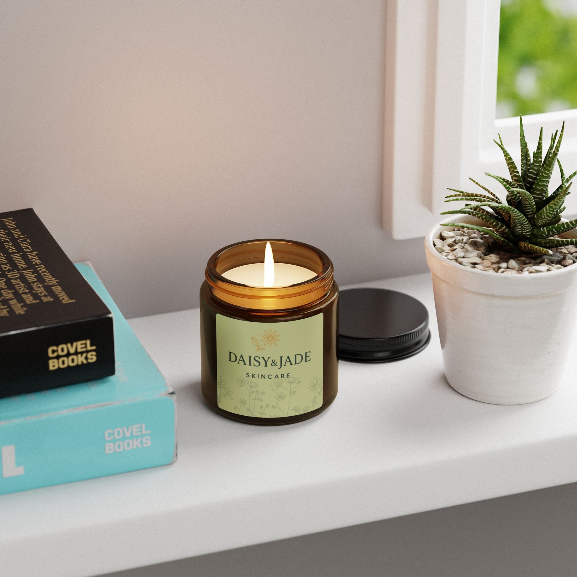 Scented Soy Candle - Relaxing Ambiance, Home Decor, Gift for Her, Eco-Friendly, Aromatherapy