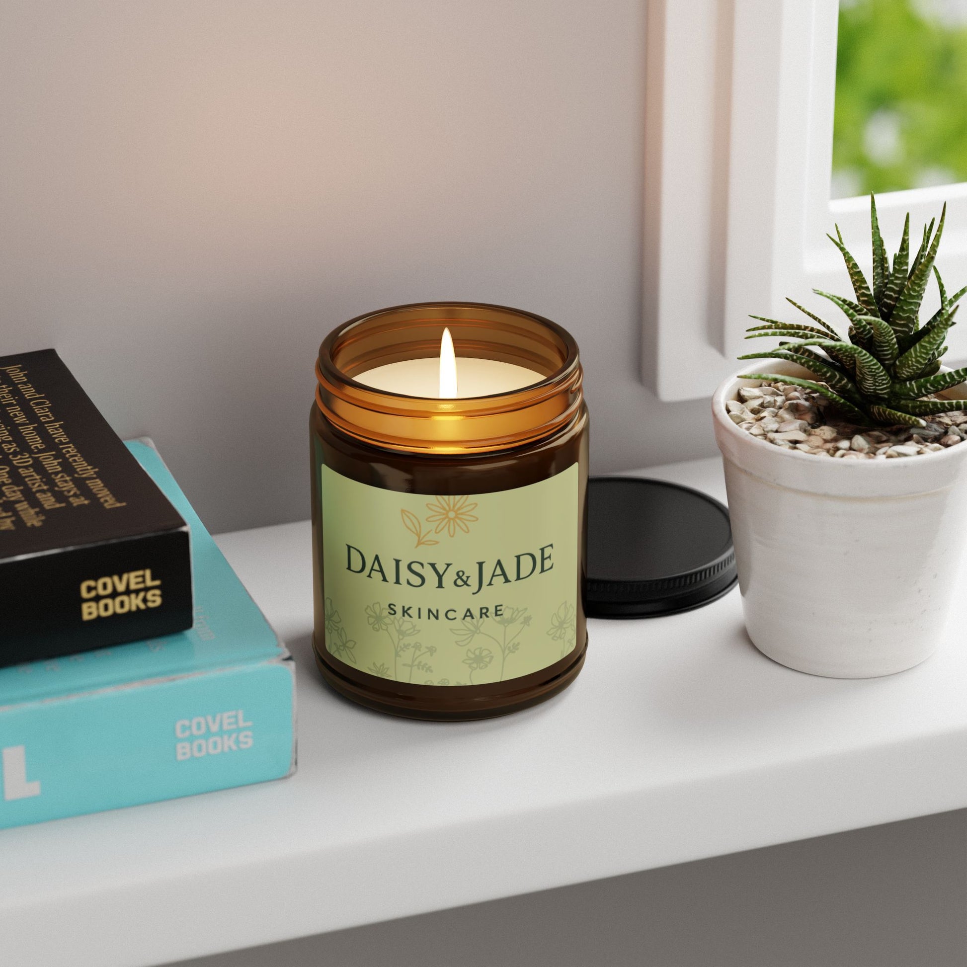 Scented Soy Candle - Relaxing Ambiance, Home Decor, Gift for Her, Eco-Friendly, Aromatherapy
