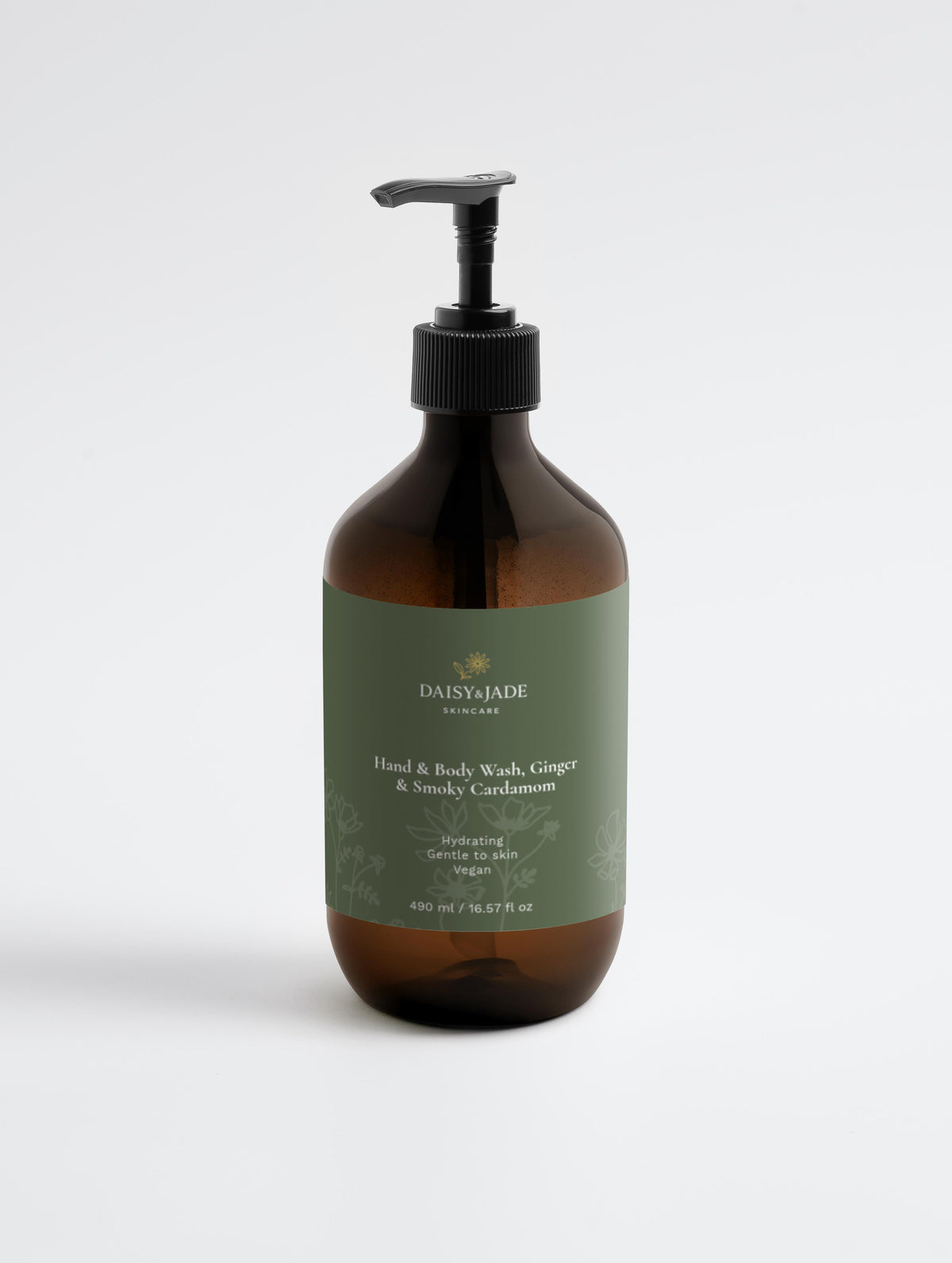 Hand & Body Wash, Ginger & Smoky Cardamom