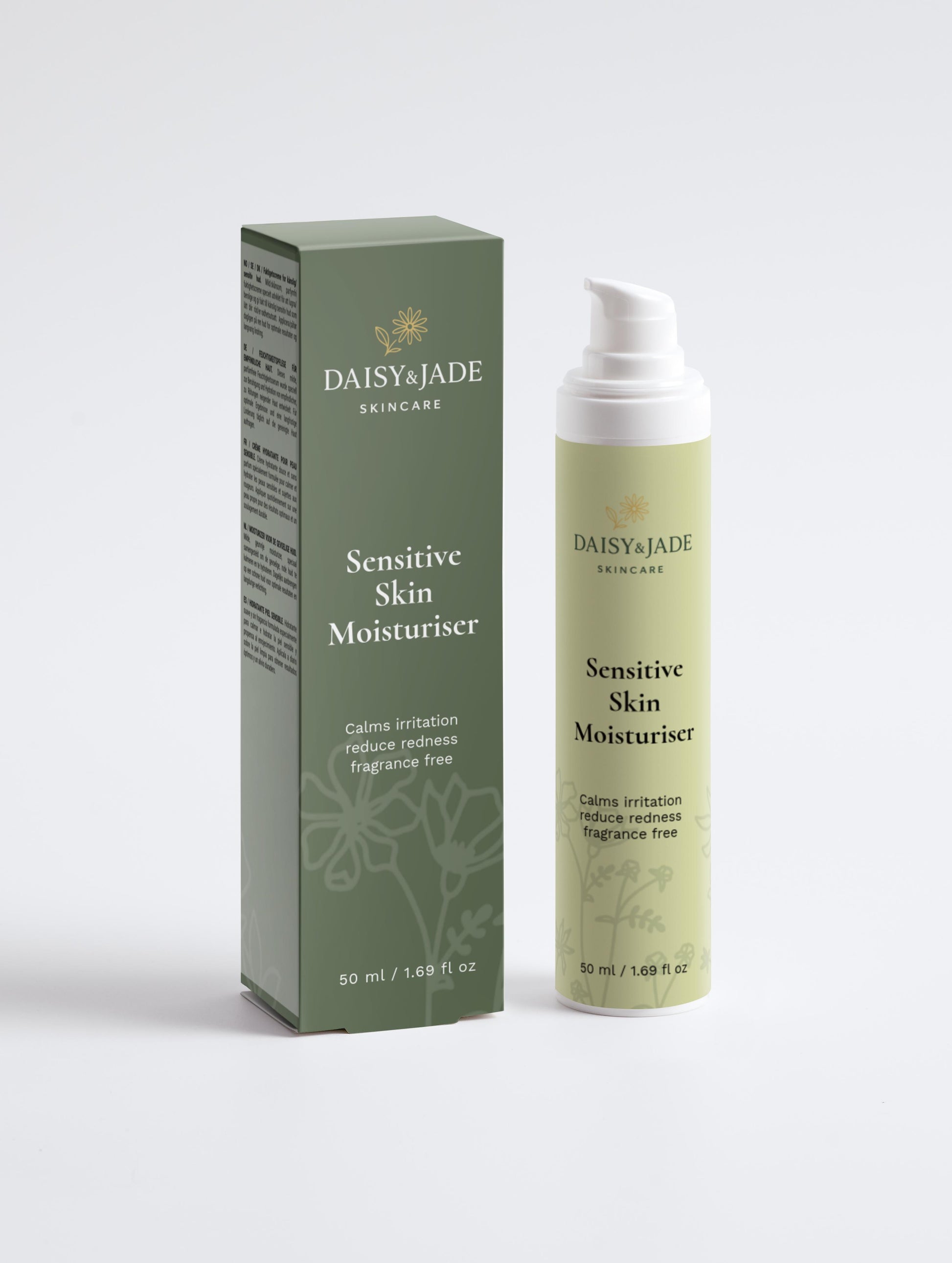 Sensitive Skin Moisturiser, Fragrance Free
