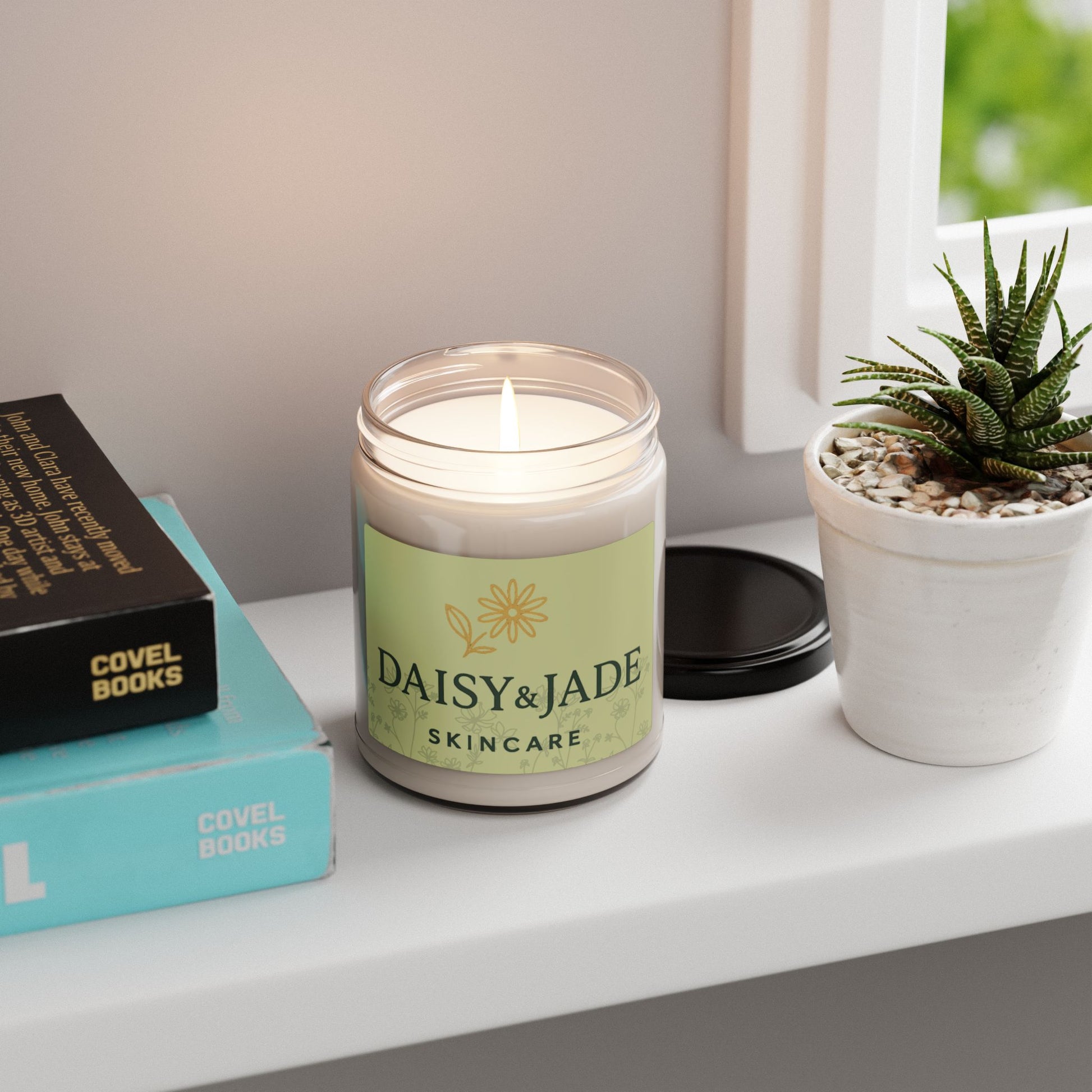 Soy Candle, Apple Harvest Scent - Daisy and Jade Skincare