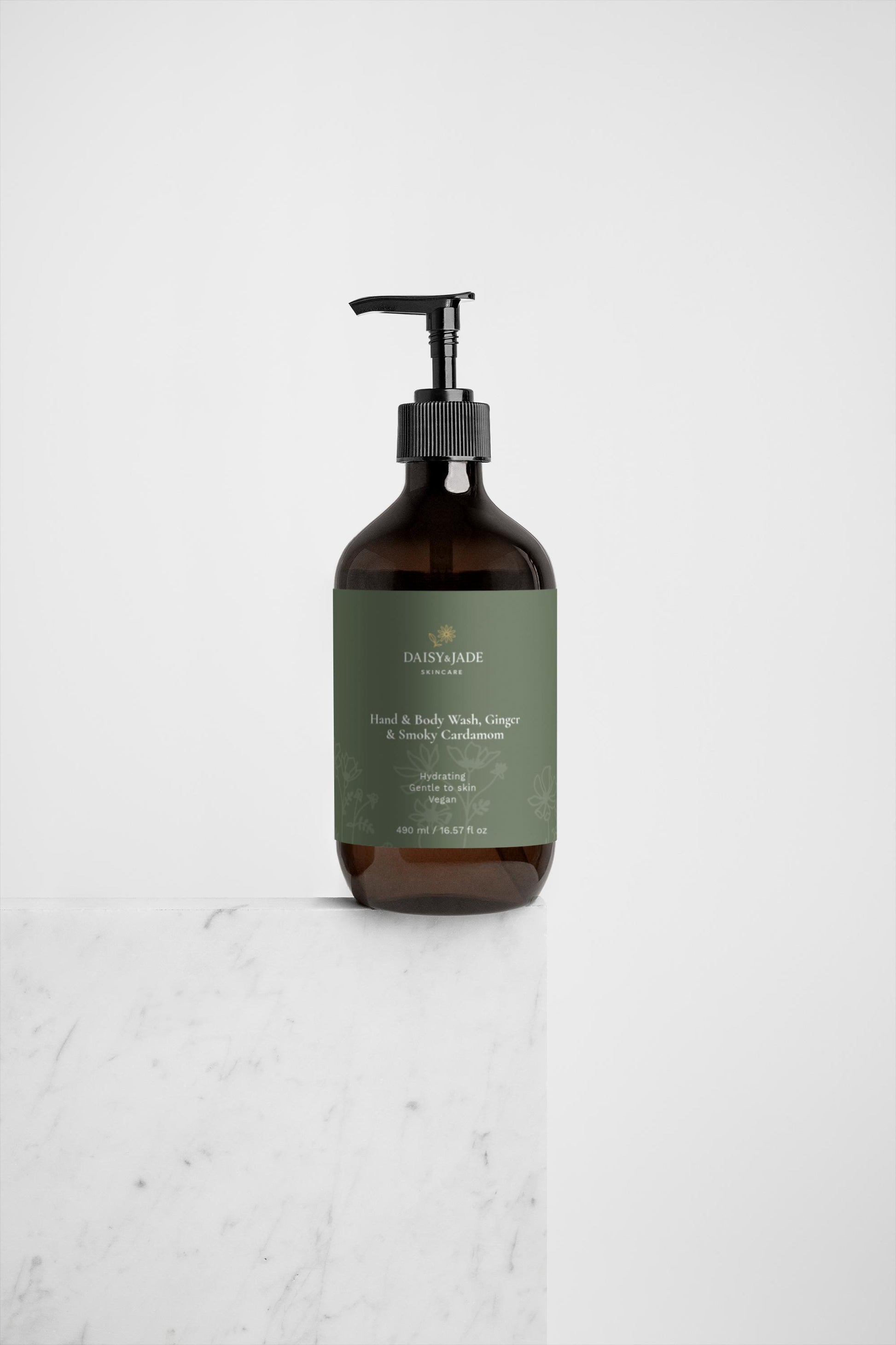 Hand & Body Wash, Ginger & Smoky Cardamom
