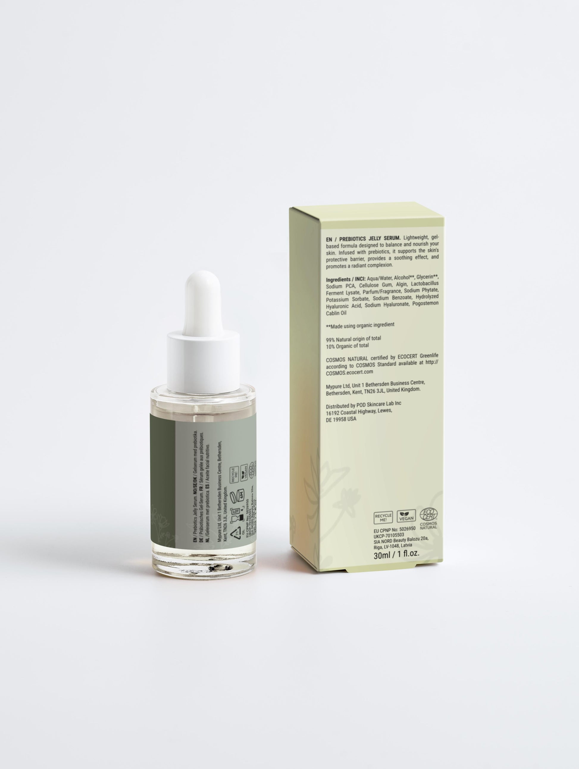 Bioactive Prebiotics Jelly Serum
