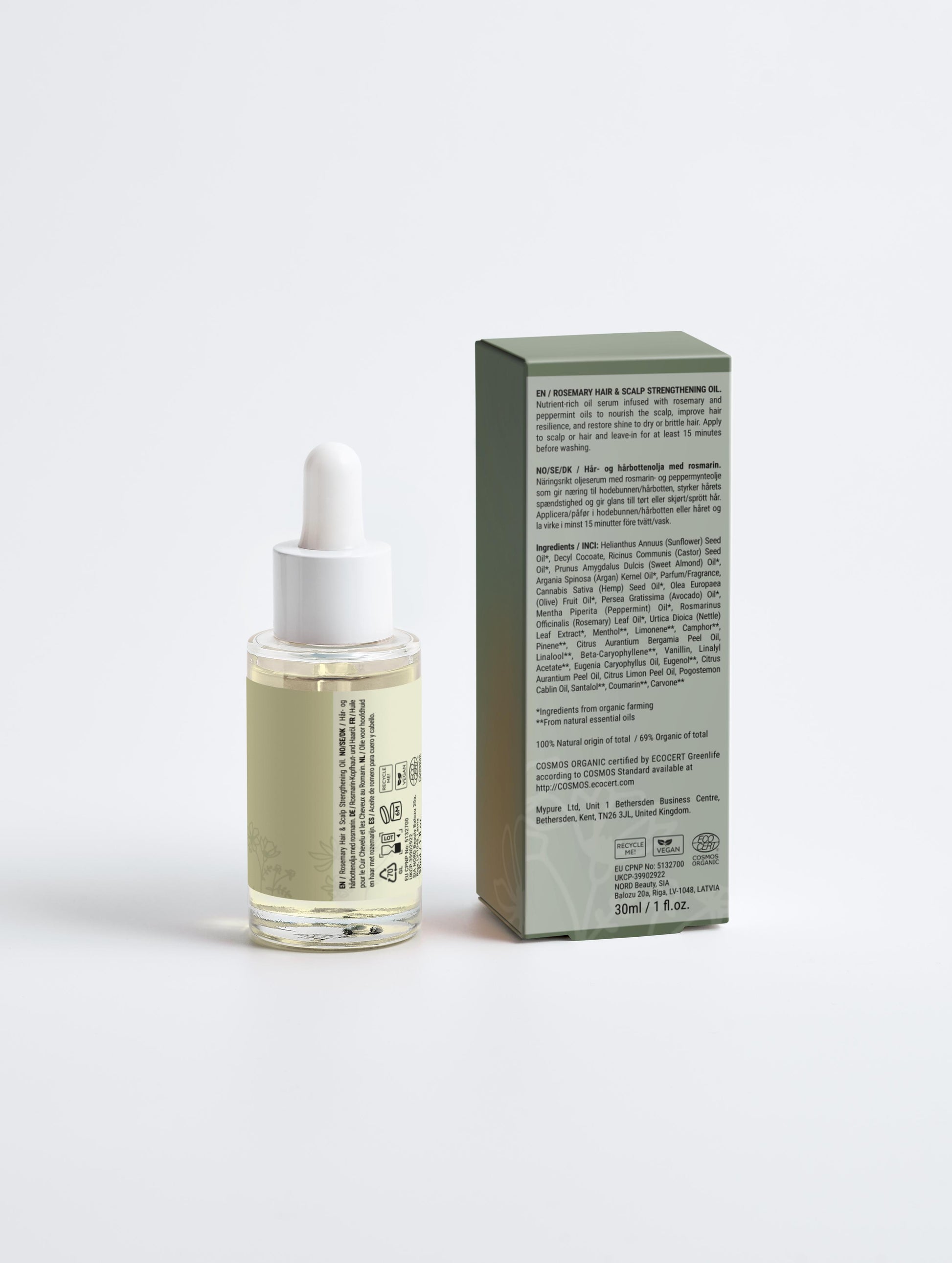 Rosemary Hair & Scalp Strengthening Oil